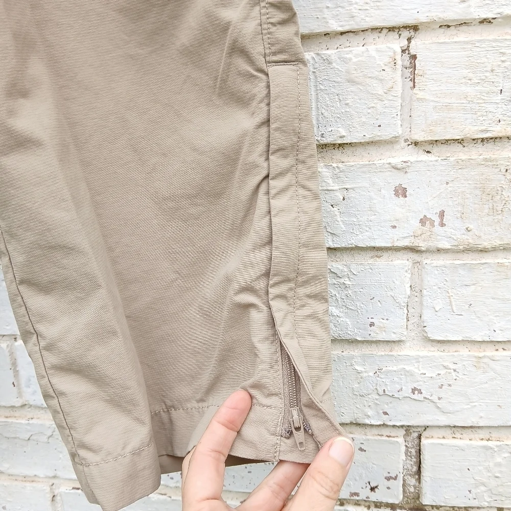 The North Face Tan Convertible Pants Size 34